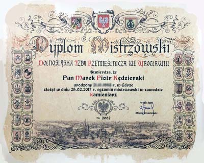 Dyplom Mistrzowski