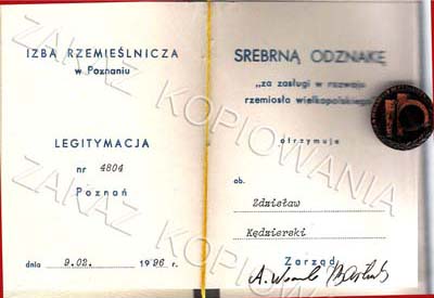 Odznaczenie Srebrną Oznaką